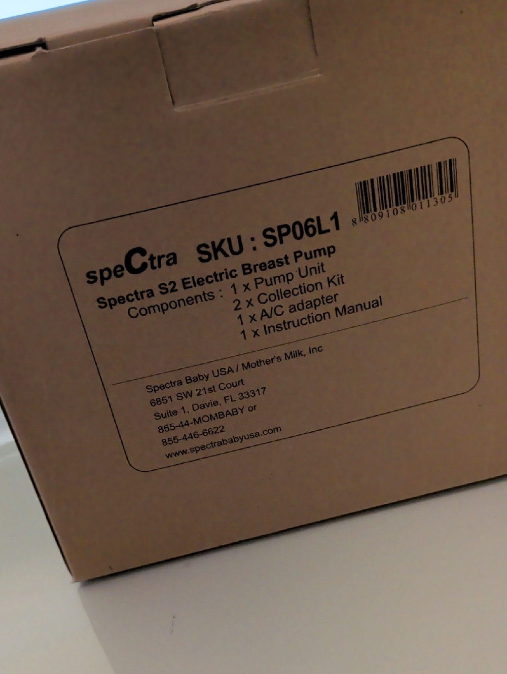 Spectra S2 Electric Breast Pump - Brown